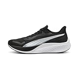 Puma Unisex Pounce Lite Straßen-Laufschuh, Puma Black Puma White, 42.5 EU