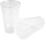 HEKU 50 transparente Einweg-Trinkbecher 0,5l | Aus Polypropylen | Ideal für Partys und...