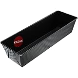 KADAX Rechteckige Backform, Kastenform aus Blech, Königskuchenform mit Antihaftschicht,...