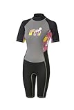 Mistral Damen Neopren Shorty, Wassersport Anzug zum Stand-Up Paddling, Surfen, Schwimmen...
