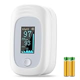 Pulsoximeter, Oximeter zur Messung der Blutsauerstoffsättigung, Fingerpulsoximeter mit LED-Anzeige....