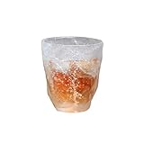 KIZQYN Wassergläser 7,4 Unzen (ca. 220 ml) Startseite Whisky-Glas Weinglas Weinlese Whisky-Glas,...