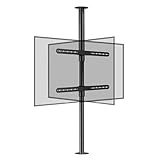 FHSLKXIM Drehbarer Tv-Schrankfuß, 360° Drehbarer Rahmen-Bodenständer, Für 37-75 Zoll...