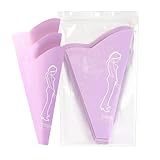 Urinal für Reisen, Urinal Trichter für Frauen, Girl Pee Cup, tragbar, Set mit 10 Stück,...