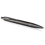 Parker IM Monochrome Kugelschreiber | blaue Tinte | Oberfläche und Zierteile in Dunkelgrau-Metallic...