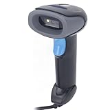Cryfokt 1D-2D-Barcode-Scanner, Kabelgebundener USB-Scanner, Präzises Scan-Handlesegerät für die...