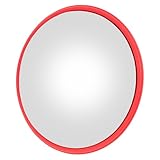 VALICLUD Verkehrsspiegel Weitwinkel Sicherheits Spiegel Verstellbar Gebogen für Garage Einfahrt...