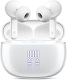 Bluetooth Kopfhörer, In Ear Kopfhörer Bluetooth 5.3 mit 4 HD Mikrofon, 48 Std Spielzeit Kabellose...