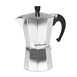 Orbegozo KF 600 - Italienischer Kaffeekocher aus Aluminium, Kapazität: 6 Tassen (280 ml),...