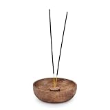 EDHAS Räuchergefäß Stick Halter Schüssel, Aschefangschale für Heimdekoration, Meditation, Yoga...