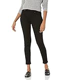 Amazon Essentials Damen Stretch-Schlupf-Jeggings mit mittlerer Leibhöhe - Auslaufmodell, Schwarz,...