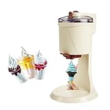 Heim-Eismaschine, Softeismaschine, Obst-Dessert-Joghurt-Kegel-Eismaschine for die DIY-Küche,...