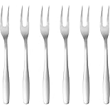 GRÄWE Serviergabel 6 Stück, Fleischgabel, Fruchtgabel, Aufschnittgabel, Vorlegegabel,...