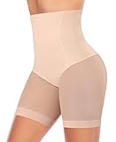 YARRCO Bauchweg Unterhose Damen Shapewear Miederhose Hohe Taille Figurformende Unterwäsche Leggings...