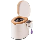 YXZYFPP Tragbare Toilette, PP-Material, verdickt und rutschfest, Dual-Purpose-Design, leicht zu...