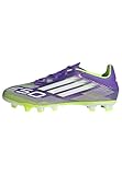 Adidas Unisex F50 Club Firm Ground/Multi Ground Football Boots, Purple Rush/Cloud White/Lucid Lemon,...