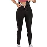 Yokbeer Damen Bauchweg Leggings | Figurformende Body Shaper Kompressionsleggins | Bauch Weg Shaping...