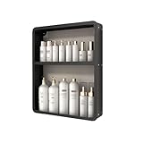 Badezimmerregal-Organizer Aufbewahrungsregal Make-up-Kosmetik-Duschkorb Ohne Bohren an der Wand zu...