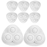 WATIIFUFU 8 Stück Teiliges Selbstklebende Schwenkrollen für Möbel Kleine Kleberollen mit...