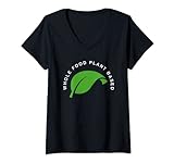 Damen Whole Food T-Shirt auf pflanzlicher Basis, vegan, WFPB, vegetarisches T-Shirt T-Shirt mit...