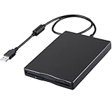 Tragbar Externes USB Diskettenlaufwerk FDD 1,44MB 3.5 Zoll, PC und MAC USB Floppylaufwerk, Extern...