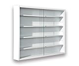 Inter Link - Sammlervitrine - Hängevitrine - Wandregal - Glasvitrine - Wandvitrine - Hängeregal -...