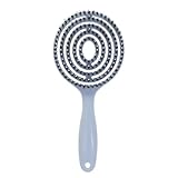 Hohlborstenbürste, geeignet für Frauen mit langem Haar. Glättet das Haar und verleiht ihm...