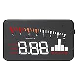 Auto-Hochkopf-Anzeige, Einstellung der Helligkeit des Projektors, OBD-Display 3,5 Zoll (8,9 cm) für...
