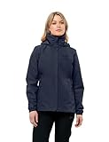 Jack Wolfskin Damen Stormy Point Jacket, Night Blue, L EU