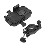 CLISPEED Universeller Fahrrad Handyhalter mit Drehung Stoßdämpfend für Elektrofahrräder...