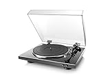 Denon DP-300 F Vollautomatischer Plattenspieler (Riemenantrieb, integrierter Vorverstärker,...