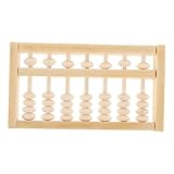 CIYODO Holz Mini für Montessori Lernspielzeug Chinesisches Feng Shui Rechenbrett Geburtstagsfoto...