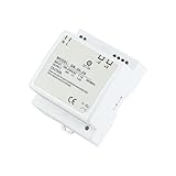 EKSIL DR-30-24 DIN-Schienen-Netzteil mit einem Ausgang, 24 V, Spannungswandler, LED-Display, 30 W
