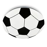 BRILONER - LED Deckenlampe mit Fußballmotiv, neutralweiße Lichtfarbe, 12 Watt, 1300 Lumen, Lampe...