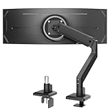 monTEK Monitor Halterung für 17-45 Zoll Bildschirme, Monitor Arm hält 1-16 kg, VESA 75/100,...