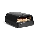 BURNHARD Gas Pizzaofen - TONY, 450 °C, Tragbarer 5,9 kW Outdoor Ofen für Pizza (58,5 x 47,7 x 24,8...