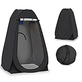 CLIPOP Pop Up Toilettenzelt Umkleidezelt, Outdoor Camping Duschzelt, Anti UV Ankleidezelt für...