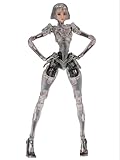 HHMacro GUKE 1:12 Scale Femella AI Agent C1 Robot 15,2 cm Woman Action Figure GK01FEC1
