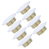 Kisangel 8 Stück Sprinklerkopf Schutzabdeckungs Flache Hitzebeständige Eisen Abdeckplatten für...