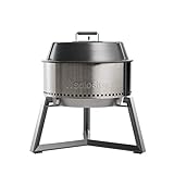 Solo Stove tragbarer Holzkohle-Grill, Inkl. Standfuß, Grillhaube, Grillwerkzeug, Schutzhülle,...