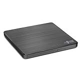 Hitachi-LG 150465 GP60 Externes CD/DVD Laufwerk, Portabler Slim Brenner, USB 2 (3.0 kompatibel),...