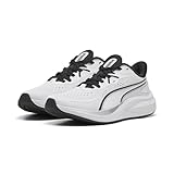 Puma Skyrocket Lite Adult Unisex Straßen-Laufschuh, 2 White- Silver- Black, 40.5