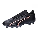 PUMA Unisex Ultra Match Fg/Ag Fußballschuhe, Puma Black Copper Rose, 44 EU