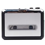 USB-Kassettenaufnahme, Kassetten-zu-Digital-Konverter, Band-zu-MP3-Konverter, tragbares Design,...
