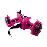 Fersenrollen, Rollschuhschuhe mit Klettverschluss, verstellbare leuchtende Räder für Kinder