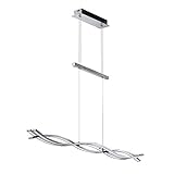 Briloner Leuchten LED Pendelleuchte, Pendellampe dimmbar via Wandschalter, 1890 Lumen, 6 W,...