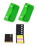 AORHOFJ 2 Stück Taschenlocher, Mini-Taschenlocher zum Binden mit Klebeetiketten, Dokumentenlocher,...
