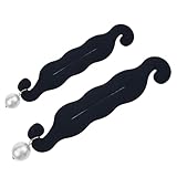 EIHI 2 Stück Dutt Maker,Haarstyling-Zubehör,Schwammclip Haarstyling Donut Haar Twist Kranz,Haar...