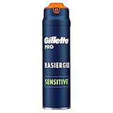 Gillette PRO Bartpflege Rasiergel Männer (200 ml), kühlt die Haut, um sie zu beruhigen und spendet...