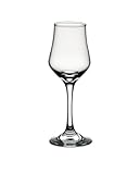 Sixby® - Set 6 Stück - Grappa Gläser - Schnapsgläser mit Stiel - Spülmaschinenfest